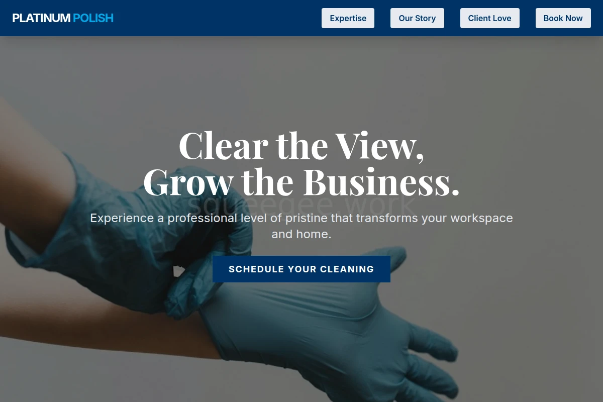Scrub Cleaning