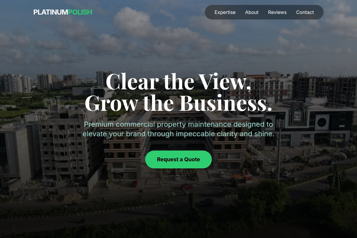 Streak-free Commercial Property