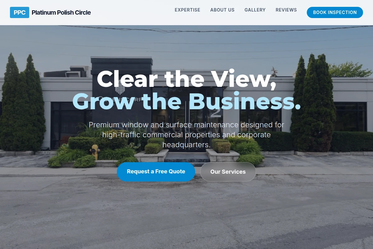 Streak-free Commercial Property