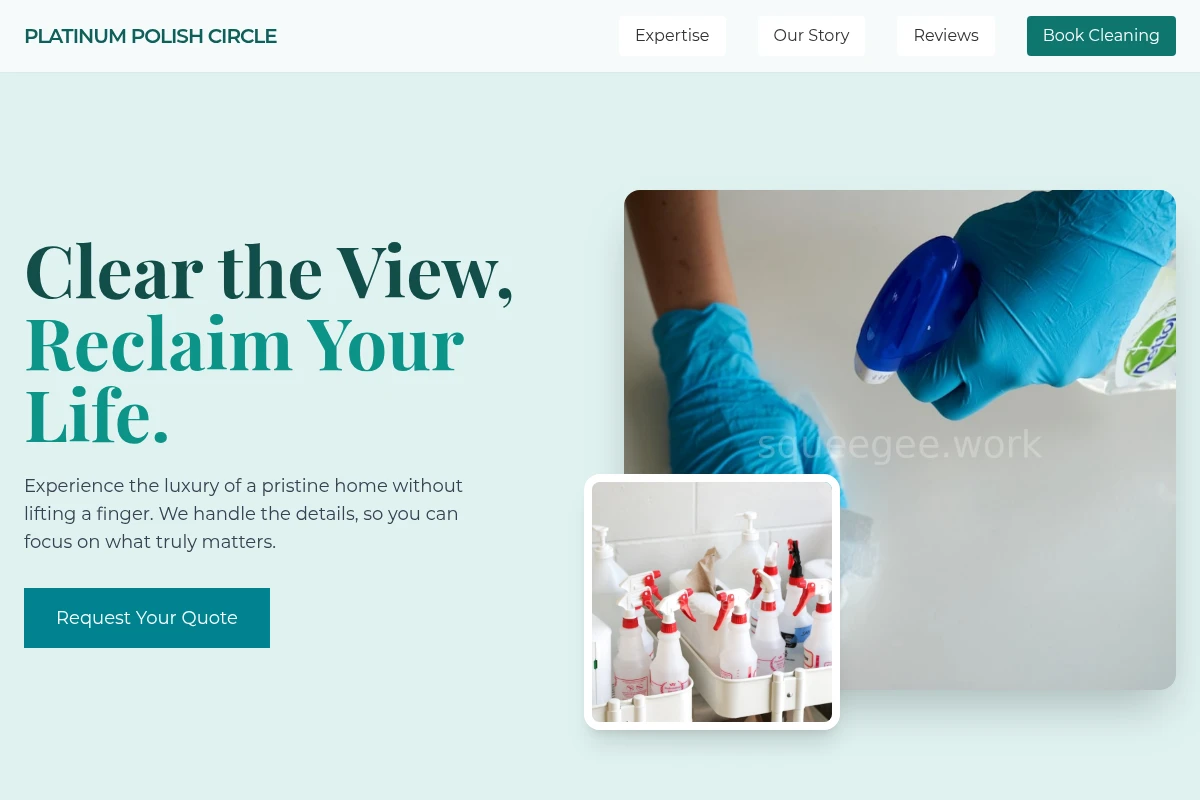 Interior House Cleaning