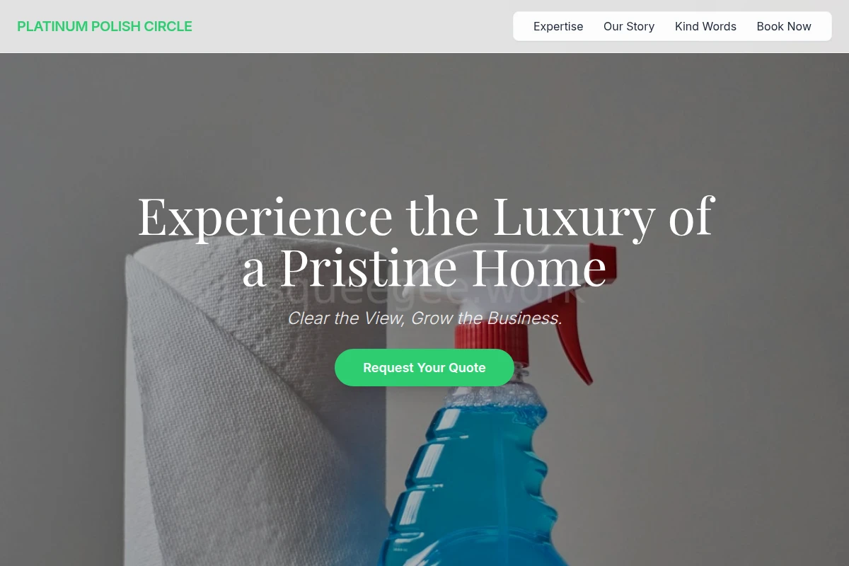 Pane House Cleaning